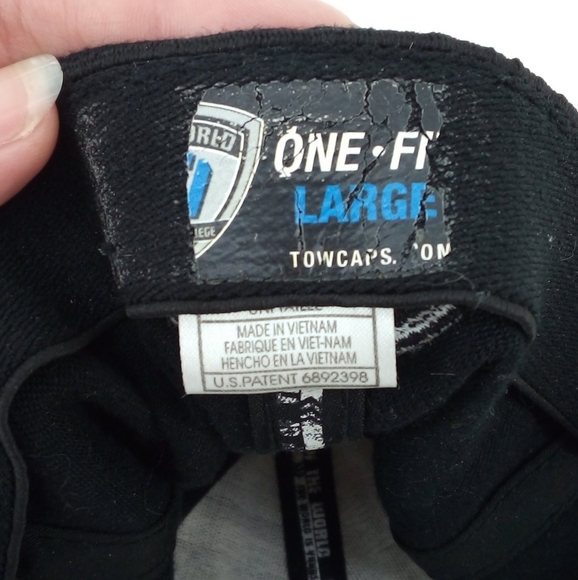 Georgia Bulldogs One Fit Large Towcaps.com Black Cap Hat One Size Fits All - Picture 10 of 13